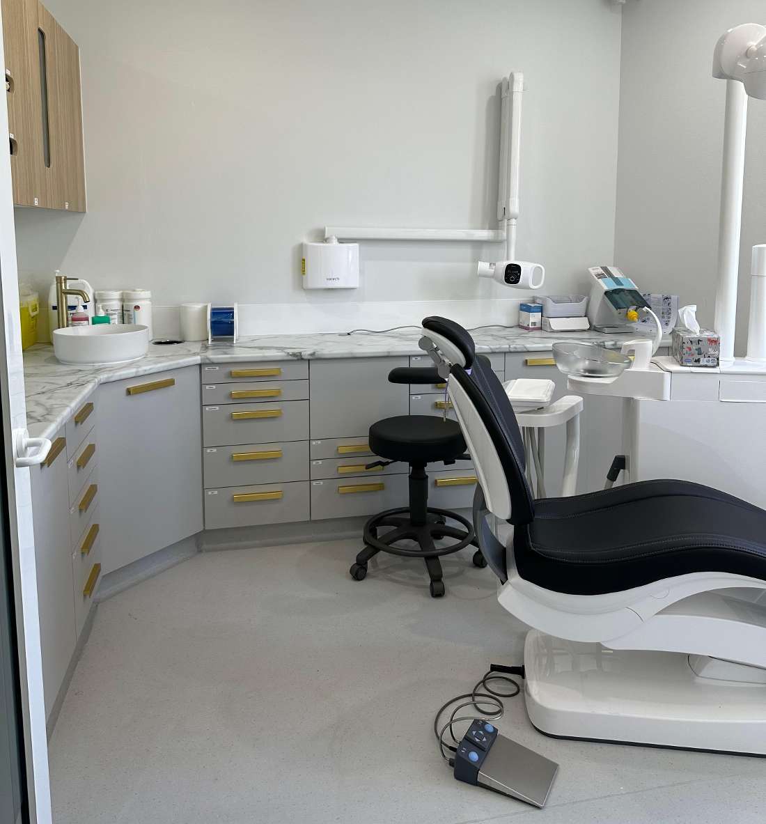 Dental Chair at Dental Practice in Roseville